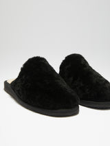Agatha slipper - black