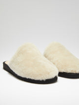 Agatha slipper - white