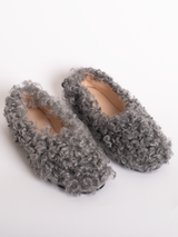 CARLY shearling grey
