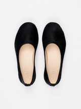 CARLY - black calf hair