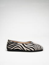 CARLY - Zebra calf hair