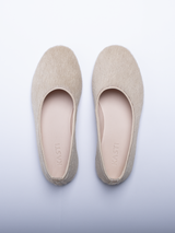 CARLY - sand calf hair