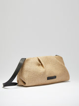 Fig bag large - raffia beige
