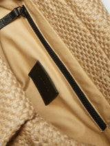 Fig bag large - raffia beige