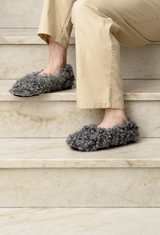CARLY shearling grey