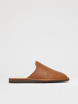 Quartz slipper - Cognac - Swedish leather