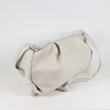 Fig bag large - shearly white