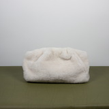 Fig bag small - shearly white