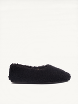 CARLY - shearling black