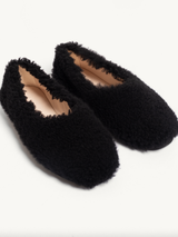 CARLY - shearling black