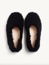 CARLY - shearling black
