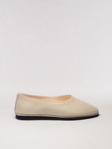 CARLY - Beige Swedish leather