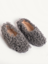 CARLY shearling grey