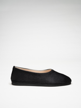 CARLY - black calf hair