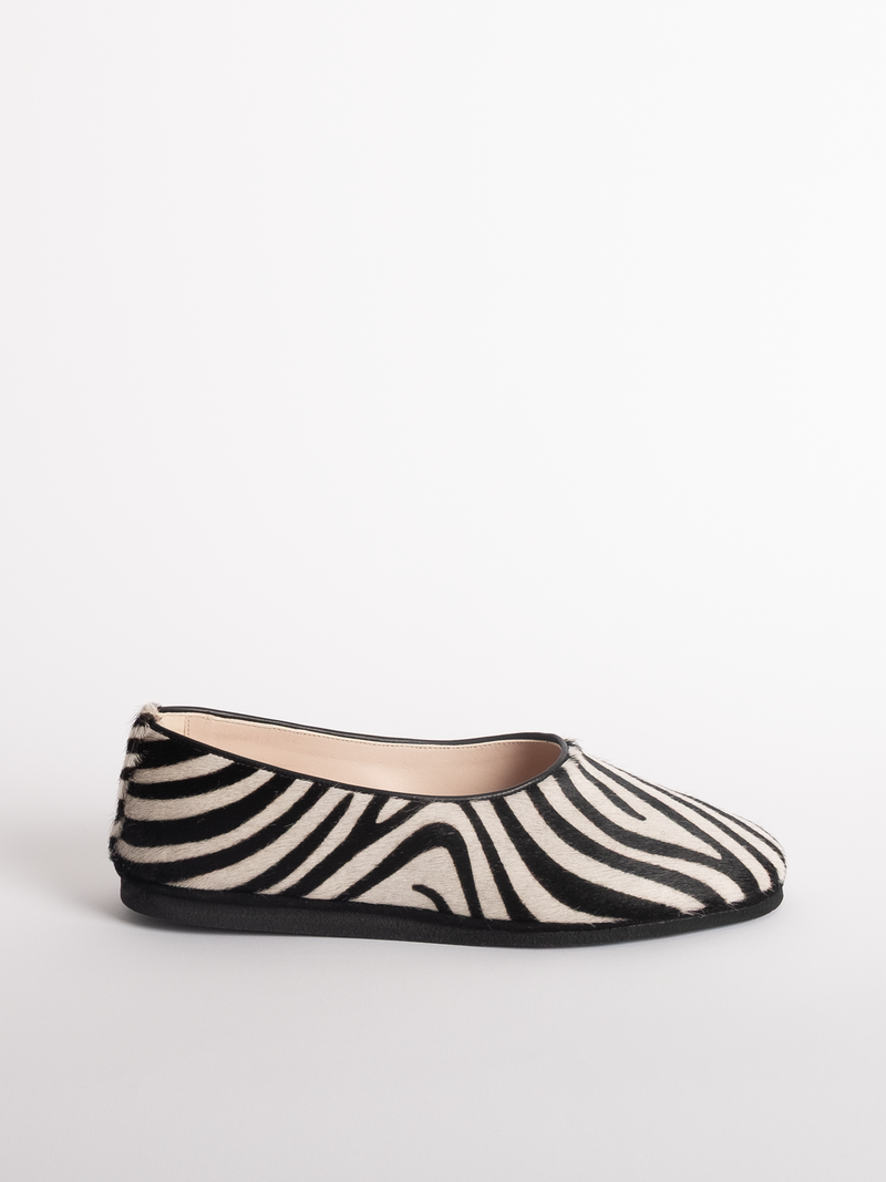 CARLY slipper - Zebra