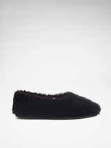 CARLY - shearling black