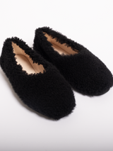 CARLY - shearling black