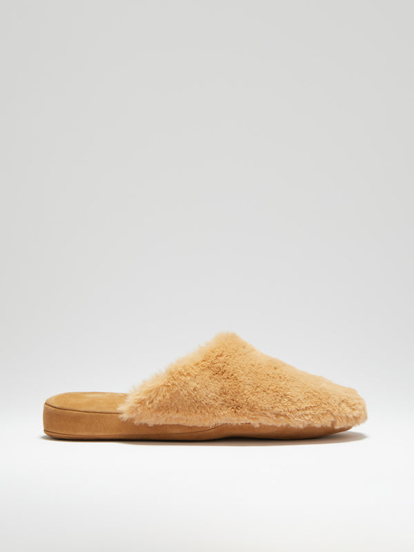 Caty slipper - camel