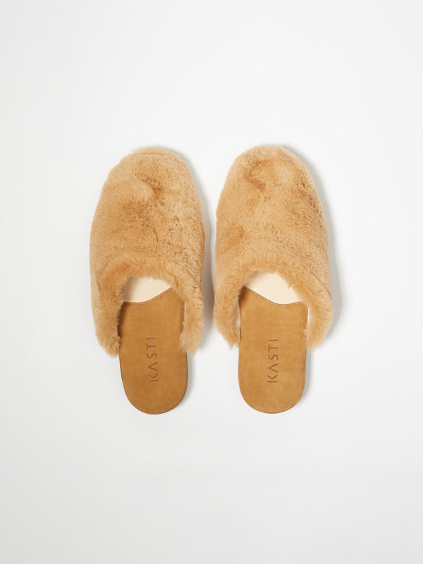 Caty slipper - camel