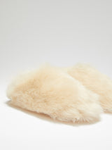 Diamond slipper - white