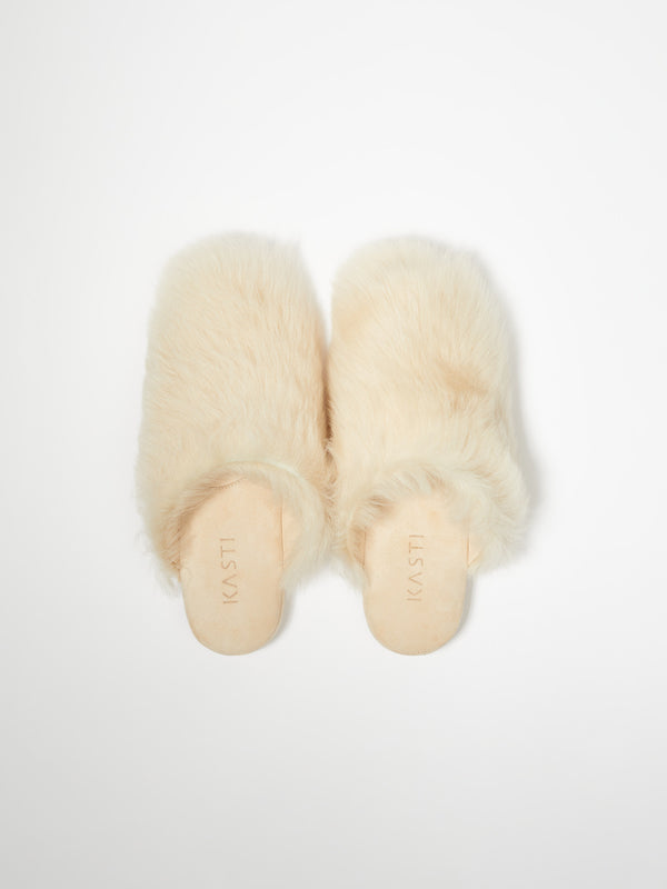 Diamond slipper - white