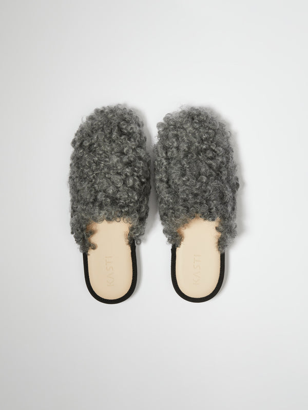 Lama slipper - grey