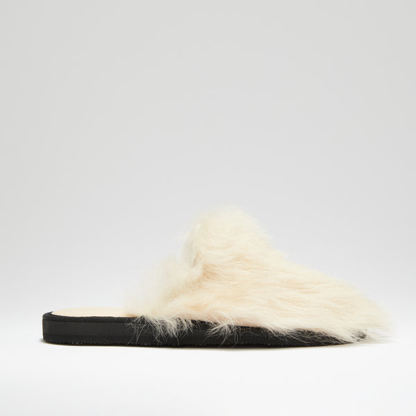 Lama slipper - white