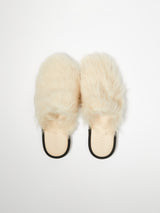 Lama slipper - white