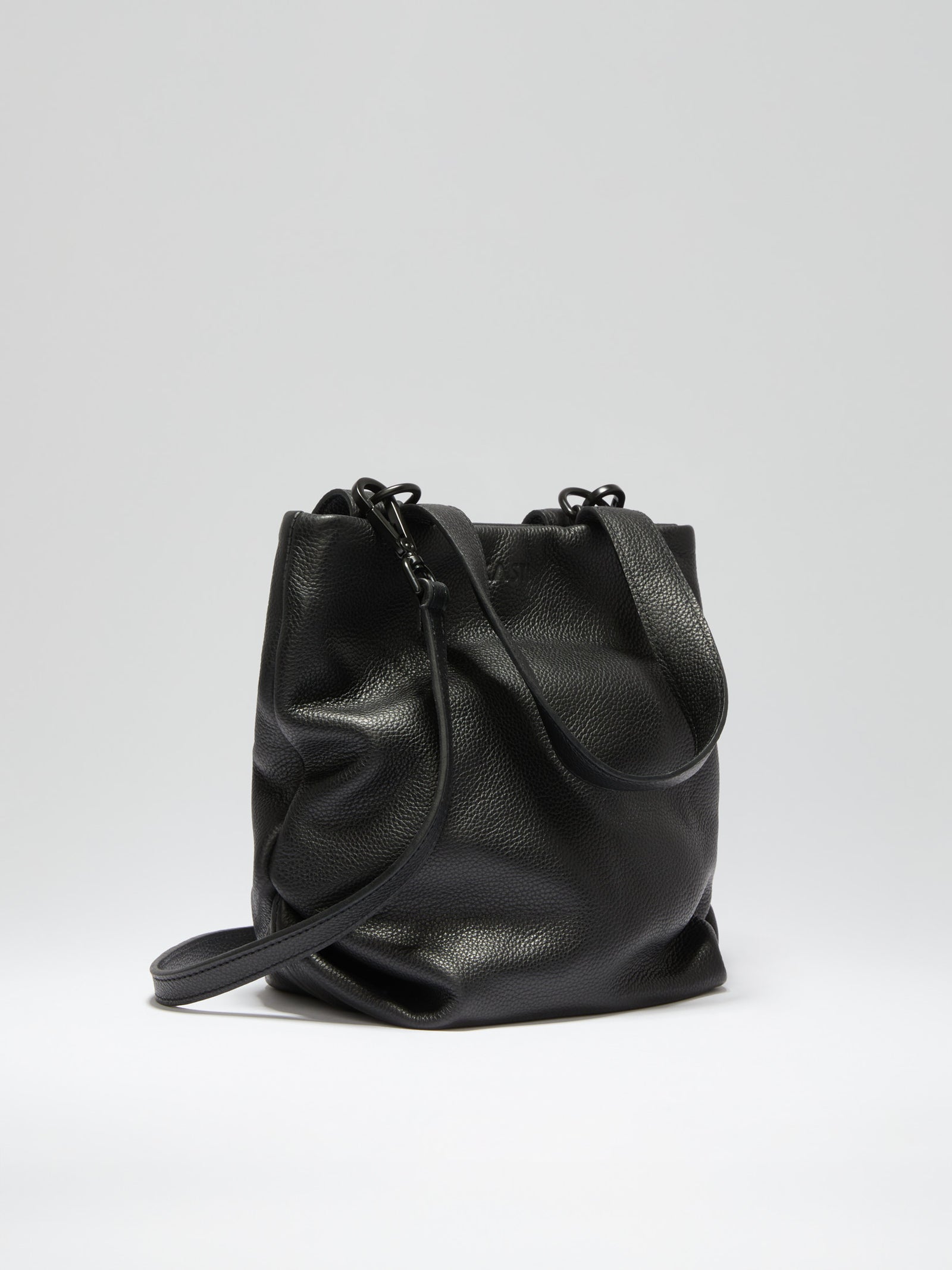 Footwear & Bags - Leaf bucket bag black - Kasti Studios
