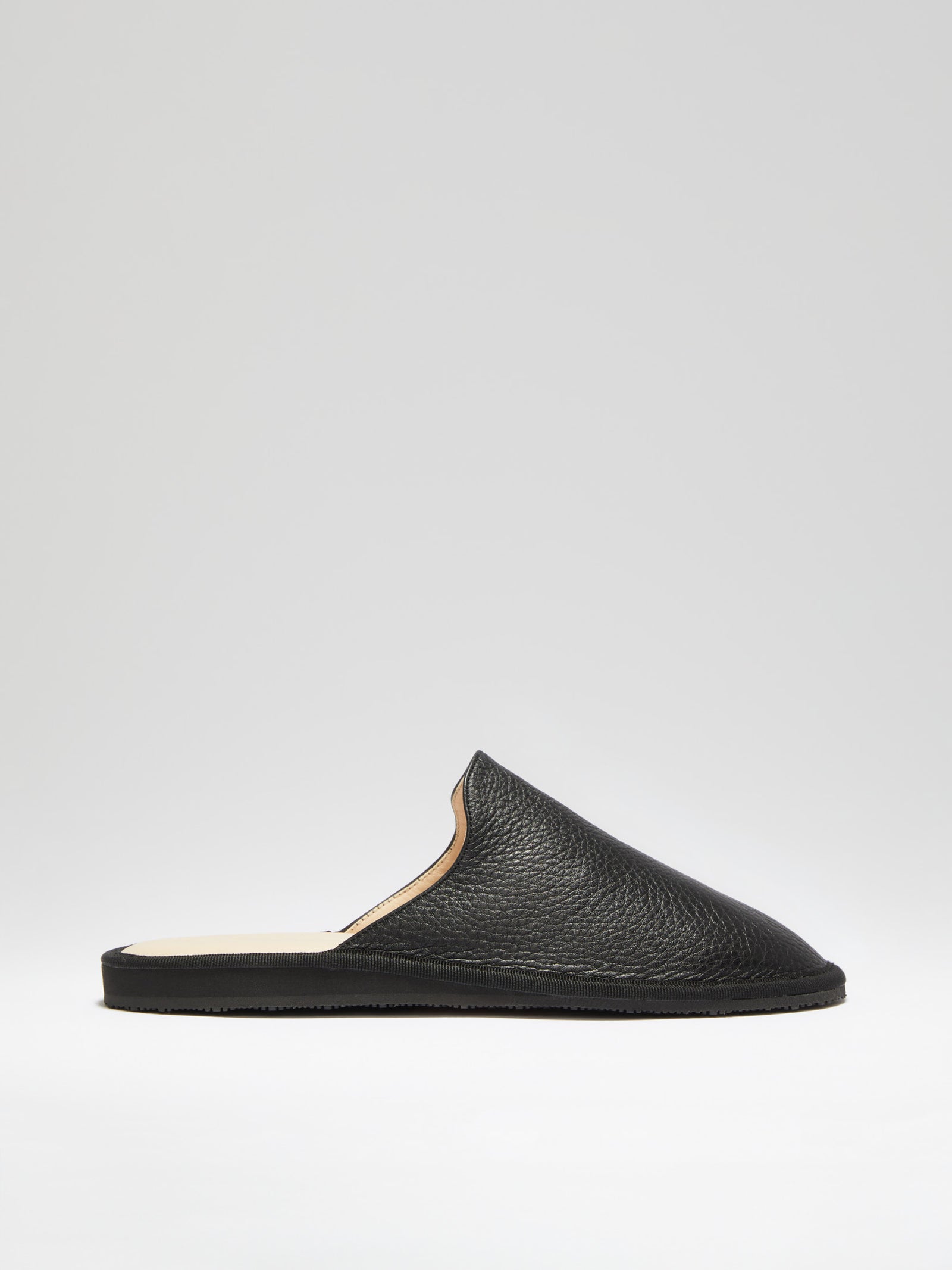 Footwear & Bags - Quartz slipper black - Kasti Studios – KASTI STUDIOS