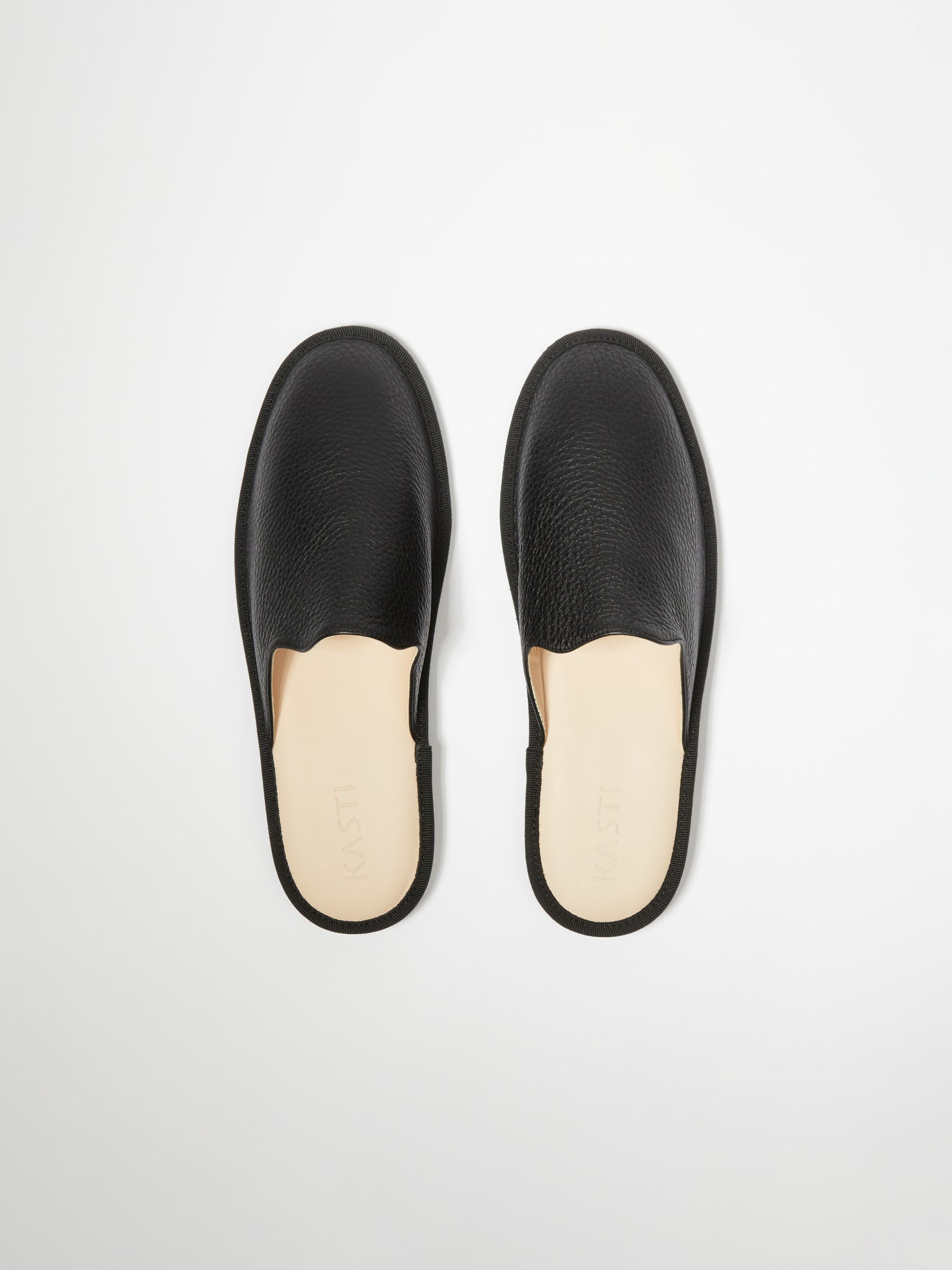 Footwear & Bags - Quartz slipper black - Kasti Studios – KASTI STUDIOS