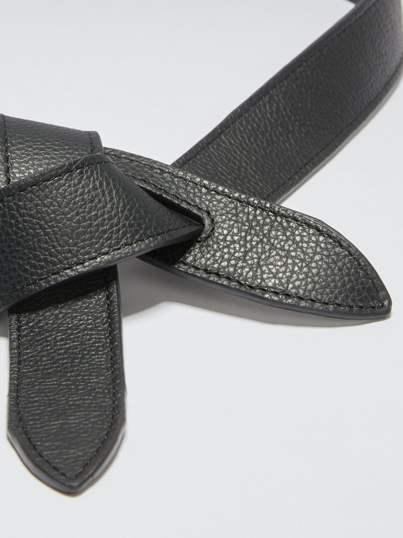 Rory wrap belt - black