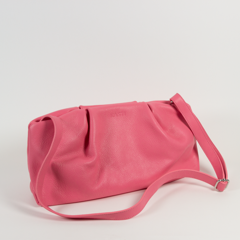 Large pink clutch discount bag