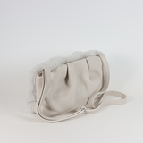 Fig bag small - shearly white