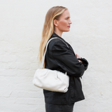 Fig bag small - shearly white
